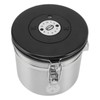 Airtight Coffee Canister 1.2L 304 Stainless Steel Coffee Bean Storage