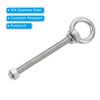 PATIKIL M12 x 120mm Lifting Shoulder Eye Bolt, 2Pcs 304
