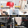 meite Pneumatic Brad Nailer T64A Powerful Finish Nailer Gun Profasional