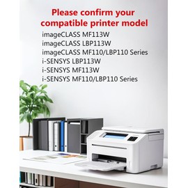 047 Black Toner Cartridge 2-Pack Compatible Replacement for Canon 047 Toner, Works with ImageCLASS MF113W/LBP113W/MF110/LBP110 & i-SENSYS Printers