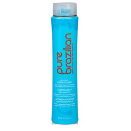 Pure Brazilian - Anti Frizz Daily Conditioner - With Keratin and Bamboo Extract For Smooth, Manageable Hair (13.5 Fl. Ounces)