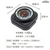 Empex FG-5102 Analog Altimeter, Barometer, Alti Max 4500, Black, 2.6