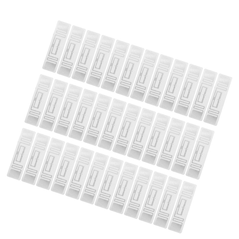 100pcs UHF RFID Labels 860‑960MHz UR108 Chip Reusable Electronic Tag