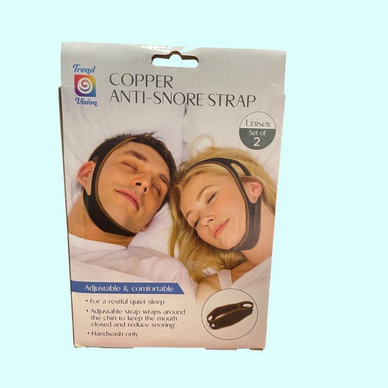 Simple Living Company Copper Anti-Snore Strap Set