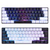 LICAEVEY Mini RGB Keyboard, LED Backlight Mechanical Feeling Wired Gaming