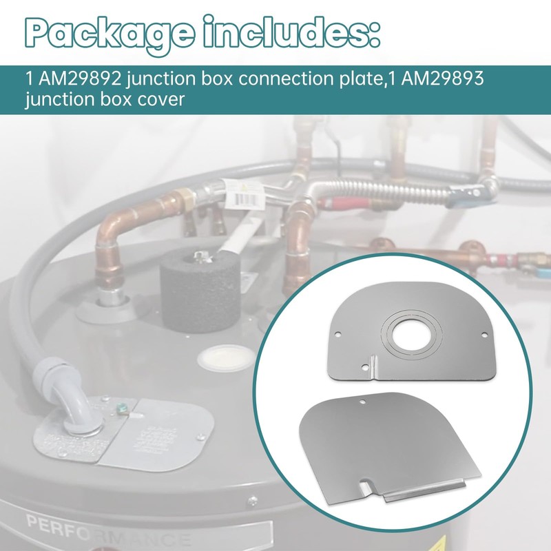 AM29892 Junction Box Connection Plate for Rheem Water Heater and