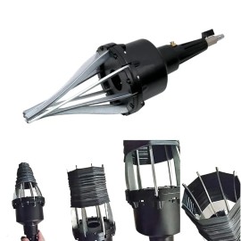 Universal Pneumatic CV Joint Boot Install Tool CV Axle Removal Expander Tool CV Boot Tool for Pneumatic Outer Ball Cage CarModel Number: TF-1111-BK, Color: Black