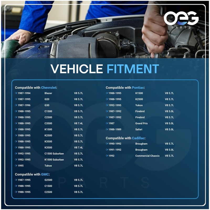 OEG Parts New Distributor Compatible With Delco On V8 Chevy
