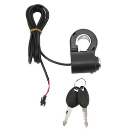 12/24/36/48V Universal Durable Electric Scooters Thumb Lock Kit with Handlebar Switch Electric Scooters Thumb Lock Replacement