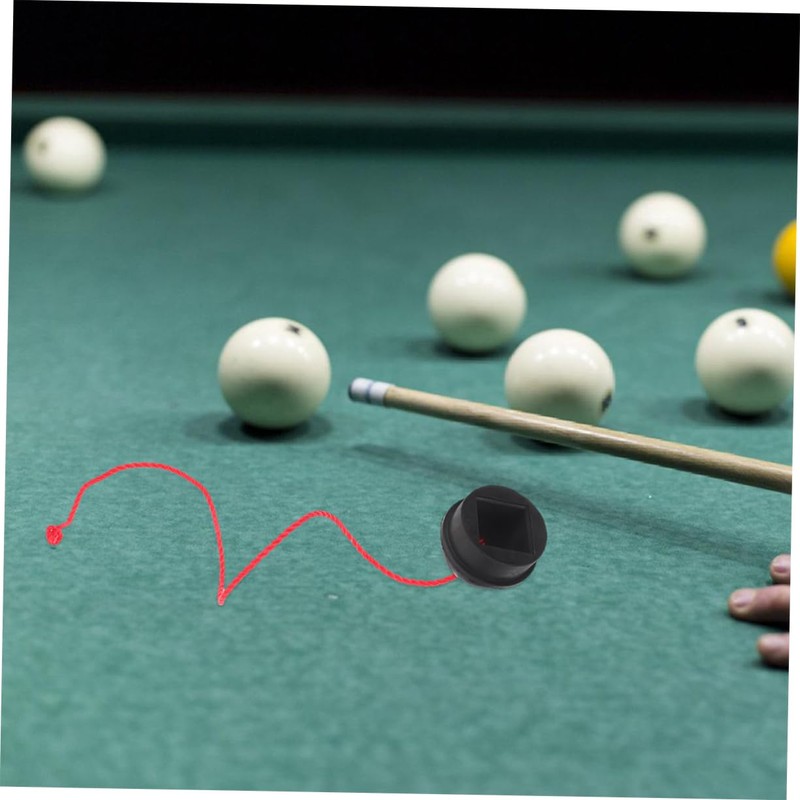 KICHOUSE Billiard Cue Chalk Holder Cue Chalk Case with Round