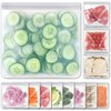 Bolsas Reutilizables para Alimentos Herméticas y Ecológicas (Multicolor, 28x20cm)