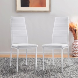 Lexicon Ladonna Dining Chair (Set of 2), White