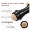 3pz Rodillo Piedra Volcánica Absorbe Grasa Facial Full