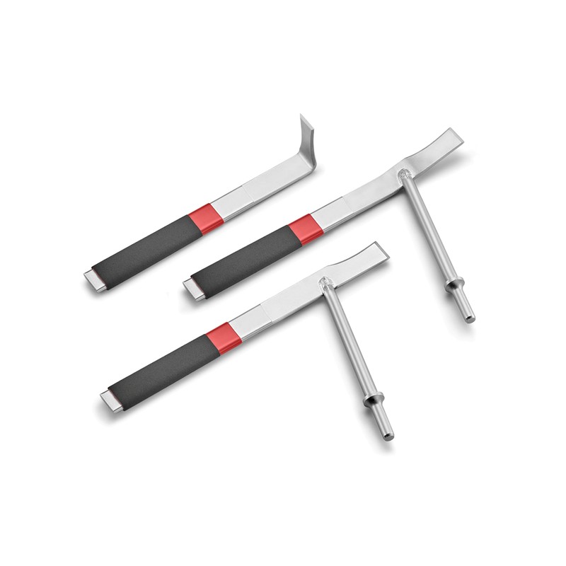 kauplus 3 Pc.Seam Buster Tool Kit Straight, 30-Degree and 90-Degre