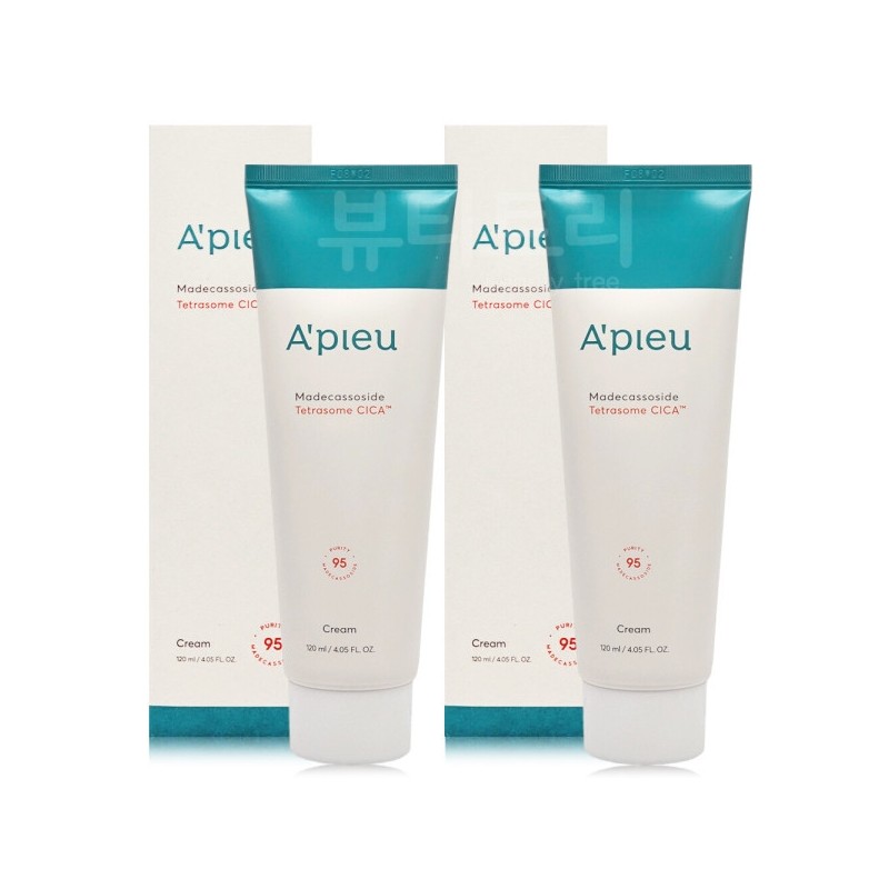 Apieu Madecassoside Tetrasome Cica Cream 120ml + 120ml / 어퓨
