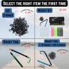 Reaction Tackle Wacky Rigging Bass Fishing – Wacky & Neko