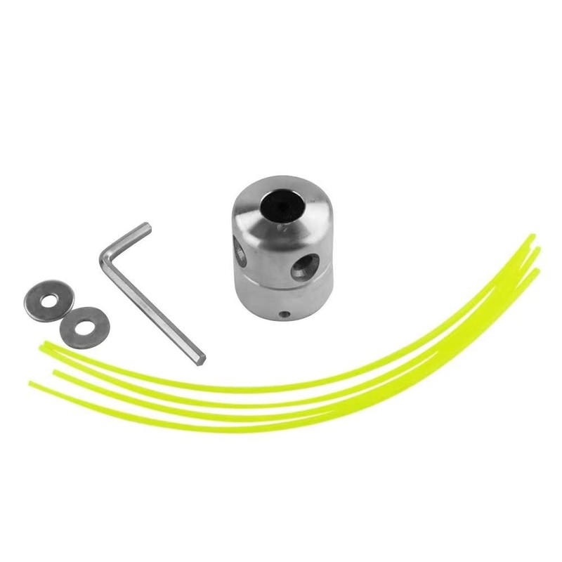ND 2 Pieces Grass Trimmer Replacement, Trimmer Head Aluminium, Thread