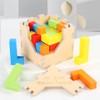 3D Wooden Cube Puzzles, 2-in-1 Set, Level 1 for Beginners