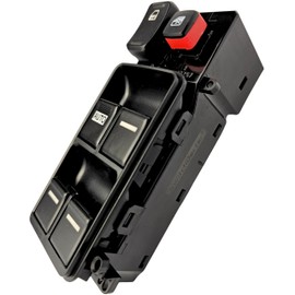 SWITCHDOCTOR Window Master Switch for 2005-2010 Honda Odyssey (35750-SHJ-305, Power, Control, Button)