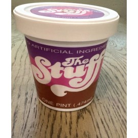 The Stuff Pint Movie Prop Container Horror Dessert 1985 ONE CONTAINER