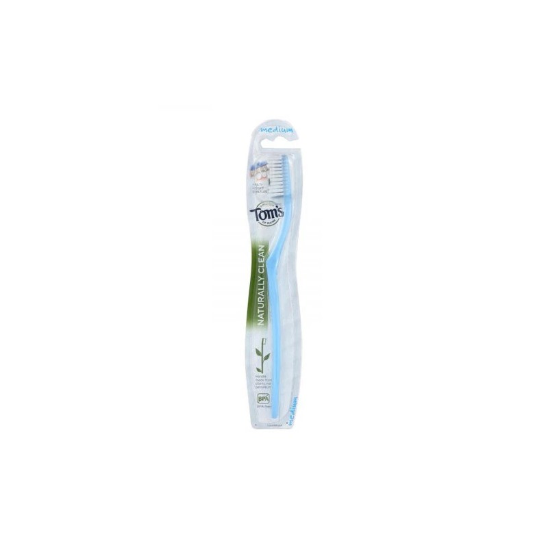 Adult Medium-Bristle Toothbrush 1 Count By Tom's Of Maine