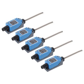 sourcing map 5Pcs ME9101 1NO + 1NC Micro Limit Switch 5A/0.4A 250VAC/115VDC Waterproof Miniature Micro Switches for Precision Components