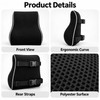 Lumbar Support Cushion for Car & Office – Rebound Back