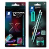 STAEDTLER Norix 186 Colouring Pencils and 181 Pencil Set, Made