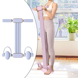 Perfeclan Elastisches Pedalwiderstandsband Übungsband Fitness elastisches Pull Seil Pull Spannungsseil für hintere Armbein Sport Sport Treiben, Blau