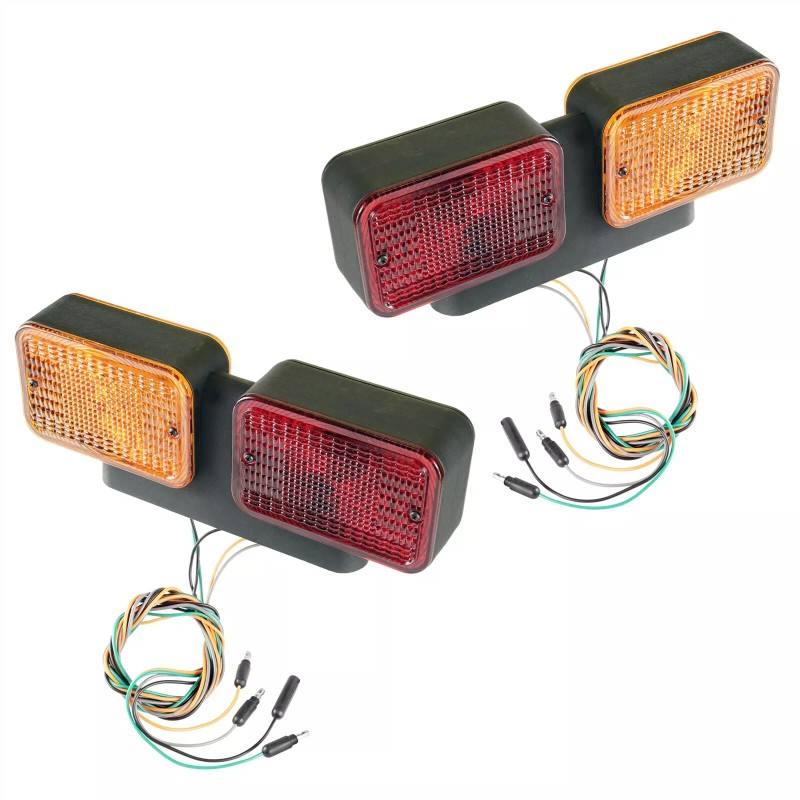Caltric Left Right TailLight for John Deere 3032E 3038E DH610001-After