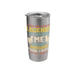 Food Critic Legend Stainless Steel Insulated Tumbler