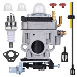 Snlazp 300486 Carburetor for Earthquake E43 E43CE Auger MC43 MC43CE MC43E MD43 Tiller Cultivator WE43 WE43E Edger Powermate PEA438 PCV43 Southland SCV43 SEA43 SEA438 Eskimo Mako M43 43cc 51.7cc Engine