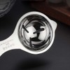 Egg Separator, Stainless Steel Separator, Yolk & Egg White Filter，Kitchen