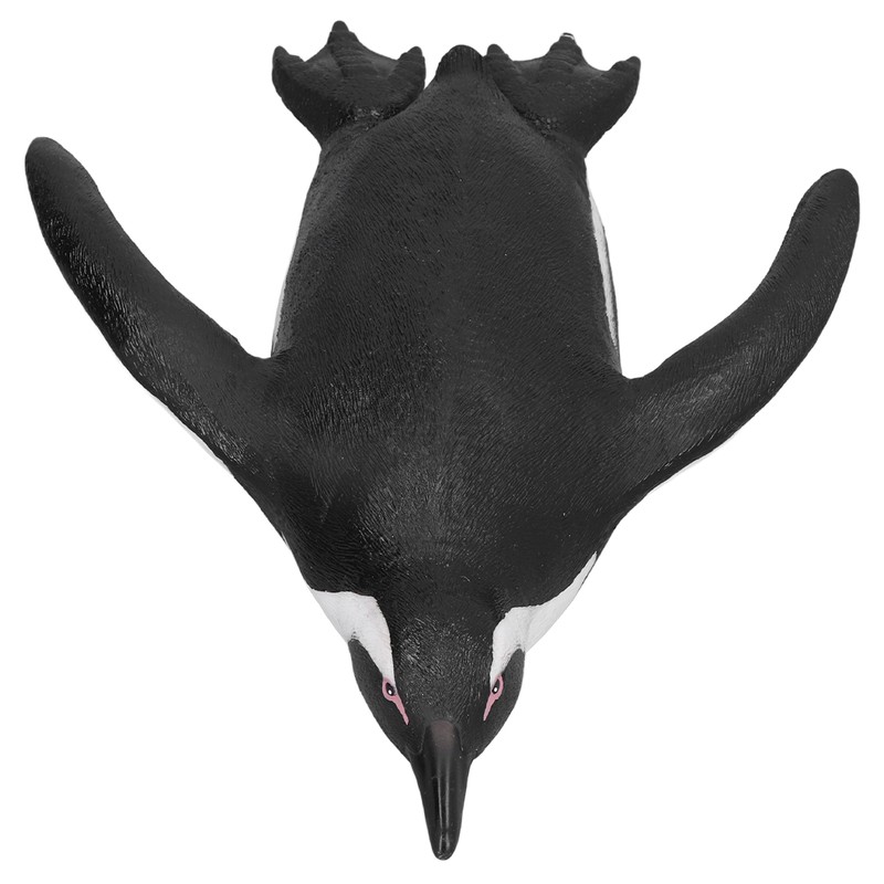 Penguin Model Simulation Soft Rubber Sliding Penguin Model Marine Animal