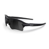 REKS ST Black SLINGBLADE I Smoke Polarized Lens