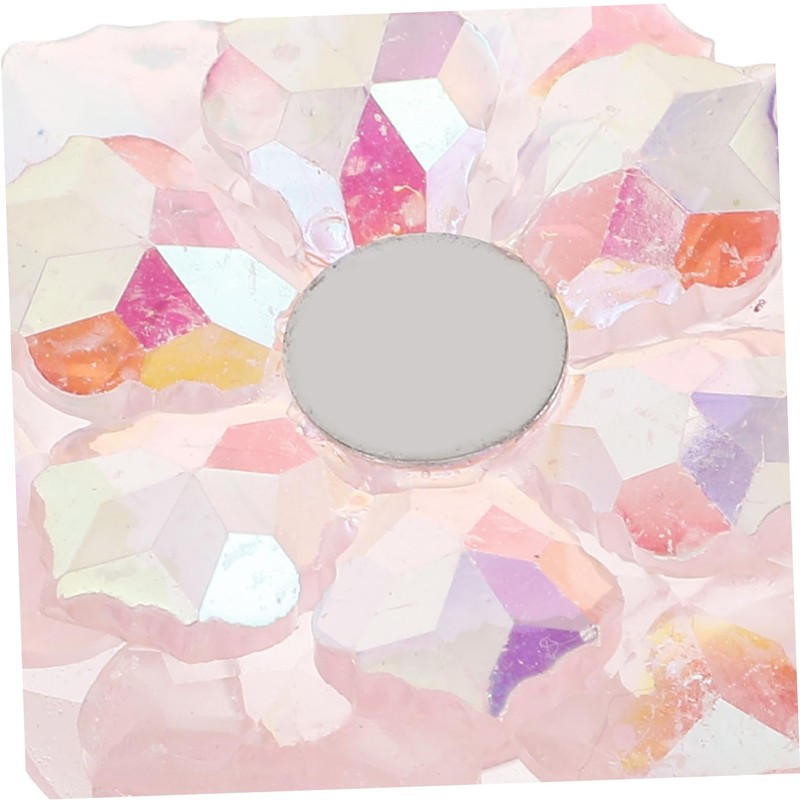 OATIPHO Nail Charms Holder Art Stand Press Display Glass Candlestick