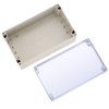 IP65 Waterproof Junction Box, Electronics Project Box, Plastic Clear Cover