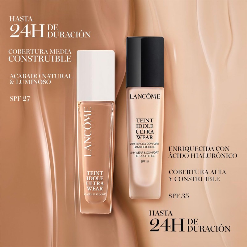 Lancome Makeup: Liquid Face Base, Complexion Idols Ultra Wear Base