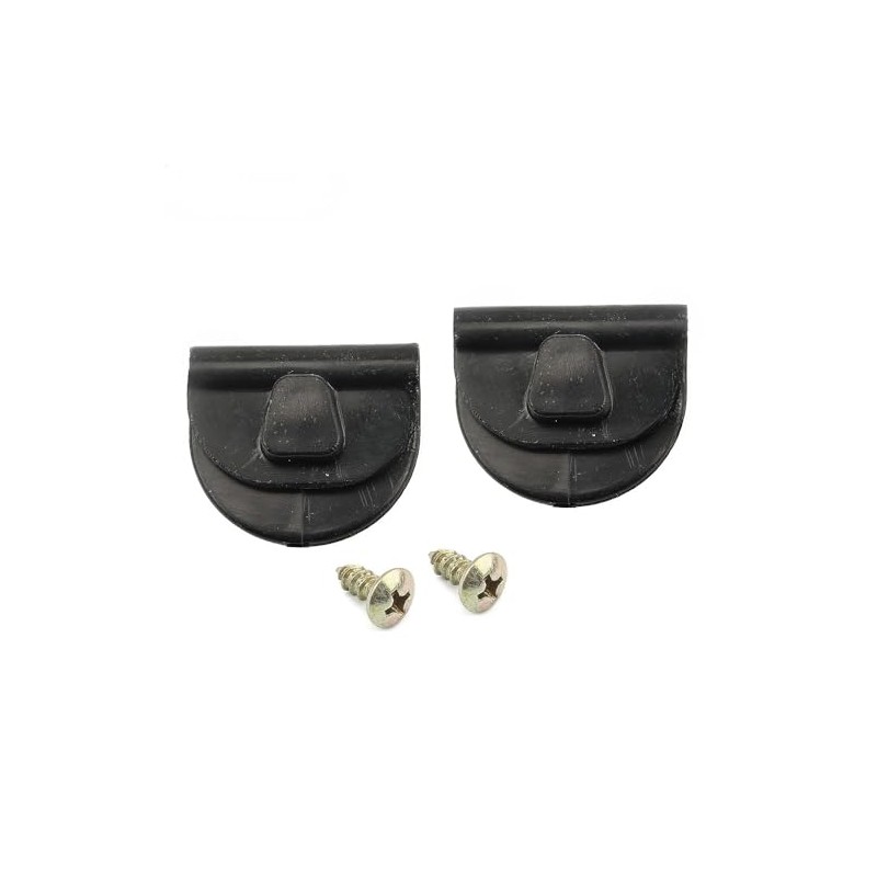 4X Black Side Battery Cover Clips Mount Clamp Compatible with