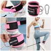 Fentar 2Pcs Adjustable Ankle Straps for Cable Machine, Comfortable Gym
