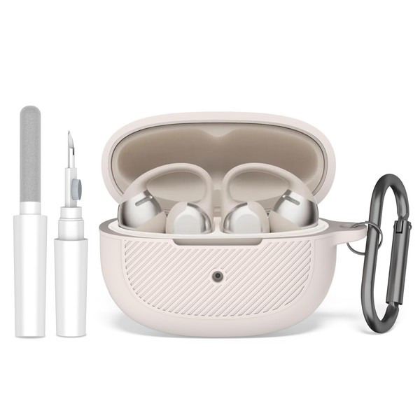 TUDIOW for SHOKZ OpenDots ONE Case, Soft Silicone Shockproof Protective