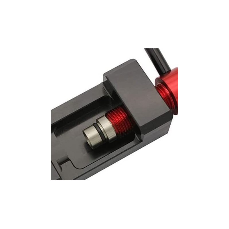 wilesev Bicycle Hydraulic Hose Fitting Insert Tool,Upgraded Needle Driver Insertion