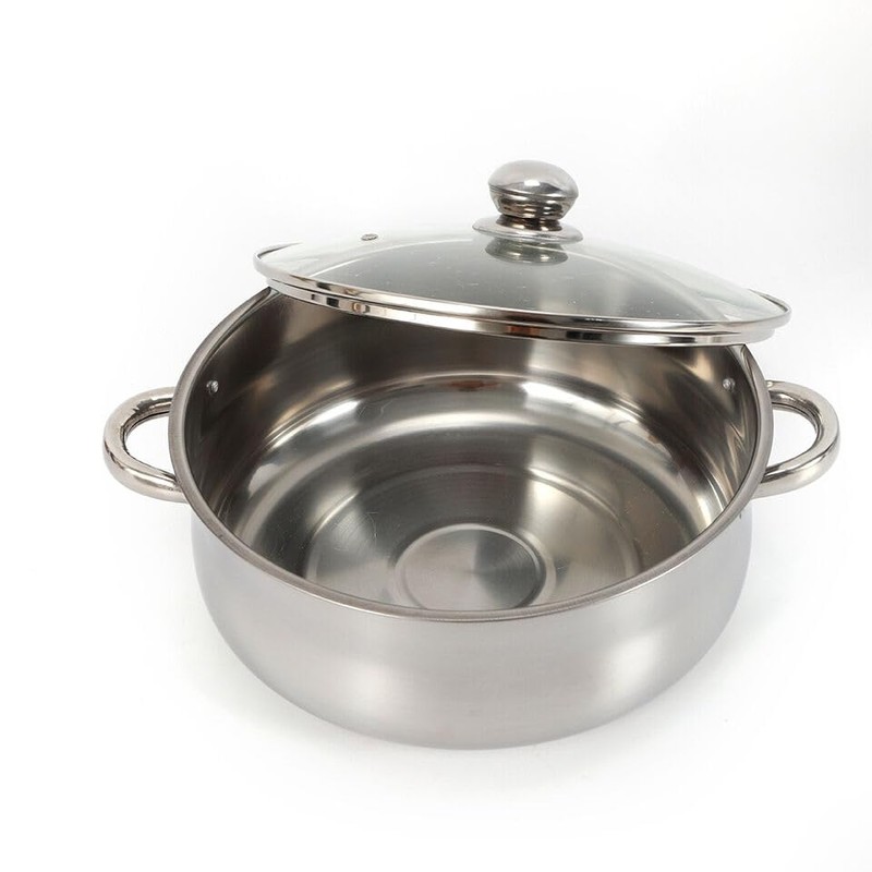 Xuthusman 26cm 5 Tier Stainless Steel Food Steamer Meat Vegetable