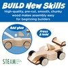 Creativity for Kids Buildeez! Easy Wooden ​Model Set​: Blaze The