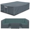 Outdoor Furniture Cover Waterproof, Outdoor Sectional Cover, 500D Heavy Duty,