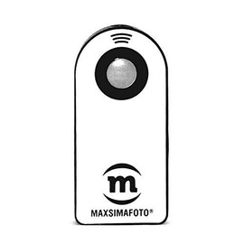 Maxsimafoto® - Compatible RC-6 wireless IR remote control shutter release for Canon EOS 100D 450D 500D 550D 600D 650D 700D 750D 760D 6D 7D 7D2 50D 60D 70D 5D2 5D3 EOS X2, X3, Rebel Xsi, Xti,XT,SL1,T5i, T4i as RC-5 & RC-6