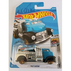 Hot Wheels 2019 Hw Metro Fast Gassin' 190/250 Blue