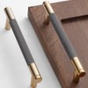Gutuwellea 30 Pack 5 Inch 128 mm Knurled Cabinet Handles