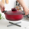 Cainz Foldable Trivet, Width 8.9 inches (22.7 cm), Depth 8.9