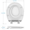 Toilet Seat, Round Toilet Seat with Toddler Seat Built in,